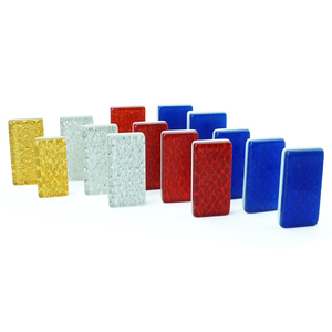 Chuyên Nghiệp Đa Màu Sắc Hai Tông Màu Acrylic <span class=keywords><strong>Domino</strong></span> Với Mô Hình Khác Nhau Kích Thước Khối Cho Casino Bảng Trò Chơi Nhà Máy - Product Image 4