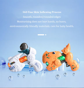 ของเล่นปืนมินิไดโนเสาร์การ์ตูนไฟฟ้าแบบมีเสียงและแสงสำหรับเด็ก รุ่นใหม่ ขายส่ง ปี 2025 - Product Image 4