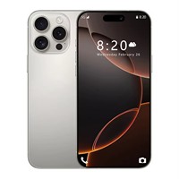 Smartphone 16 Pro Max 6,9 inci 144Hz LTE 4G 5G 1TB Dual SIM Card Kamera 108MP, Terbuka, Terlaris, Murah, Pabrik Resmi