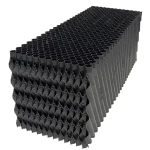 300mm Cross Fluted Cooling Tower Honeycomb PVC Filler