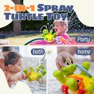 Bechotoy Enfants Électrique Pulvérisation <span class=keywords><strong>D</strong></span>'<span class=keywords><strong>eau</strong></span> Électrique Pulvérisation Tortue Ensemble <span class=keywords><strong>Jouet</strong></span> Piscine pour Enfants Baignades <span class=keywords><strong>Jouet</strong></span> - Product Image 4
