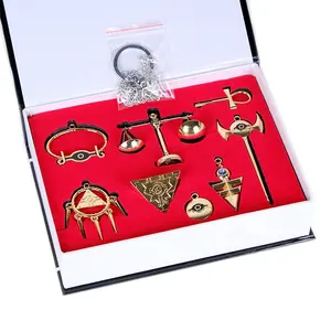 LLavero de Anime Yu Gi Oh <span class=keywords><strong>Millennium</strong></span>, juego de bloques de construcción, artefacto, collar - Product Image 1