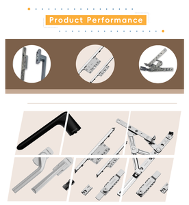 Fenêtre à auvent en aluminium PDP, taille personnalisée, à ouverture verticale, persiennes en acier inoxydable, verre trempé, sécurité, tempête, chambre à coucher, salle de bain - Product Image 4