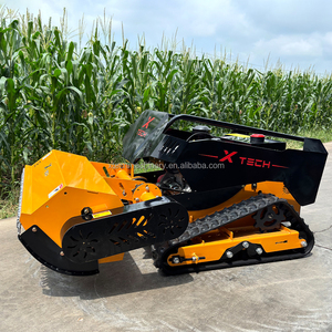<span class=keywords><strong>Robot</strong></span> pour équipements agricoles et forestiers, tondeuse à gazon à chenilles à rotation zéro, à essence, télécommandée - Product Image 4