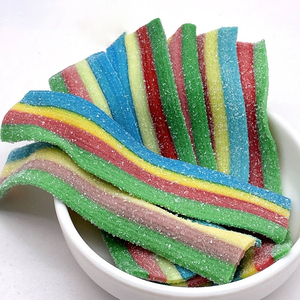 ハラールフルーティーサワーベルトキャンディガミーキャンディスイーツカスタム包装利用可能楽しいおもちゃキャンディー - Product Image 5