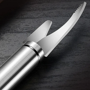 Cuchillo de Acero Inoxidable para Limpiar Camarones, Herramienta para Pelar Camarones Rápidamente, Cuchillo para Pescado, Herramienta para Limpiar Intestinos, Utensilios de Cocina para el Hogar - Product Image 4