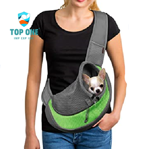 TopOne Custom Breathable Mesh <b>Dog</b> <b>Sling</b> <b>Carrier</b> Travel Safe Sports & Entertainment Product for <b>Dogs</b> & Cats - Product Image 3
