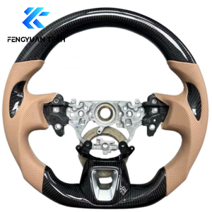 Volante de Coche Personalizado de Cuero y Fibra de Carbono para <span class=keywords><strong>Toyota</strong></span> <span class=keywords><strong>Camry</strong></span> 9 <span class=keywords><strong>Xse</strong></span> RAV4 5th Mk5 XA50 Rongfang XV70 2026 Xv80 2024 2025 - Product Image 3