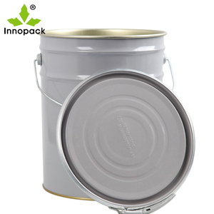 Baril en acier inoxydable, seau métallique avec couvercle, poignées, 50 l, livraison directe depuis l'usine - Product Image 4