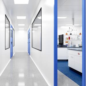 Pannelli modulari per camere bianche certificati ISO 7 GMP | Filtro HEPA + docce d'aria personalizzate e scatola di passaggio - Product Image 3