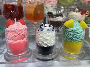 Diy <strong>Ice</strong> Cream Style Best Luxury Fruits Shape Scented <strong>Candle</strong> <strong>Ice</strong> Cream Cone Dessert Soy Wax <strong>Candle</strong> with Glass Jar - Product Image 4