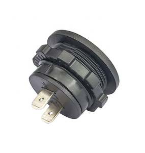 Voltmètre numérique avec affichage de 27 mm, testeur de tension avec LED PC ignifuges rouges/vertes/bleues pour le test de tension de batterie de voiture 12-24V - Product Image 3