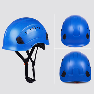 <span class=keywords><strong>Casco</strong></span> de Seguridad de Trabajo Transpirable <span class=keywords><strong>Azul</strong></span>, <span class=keywords><strong>Casco</strong></span> Protector Industrial Ventilado para Obras de Construcción - Product Image 1