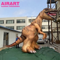 T-Rex gonflable sur mesure de qualité commerciale, dinosaure gonflable réaliste et durable pour les événements, les festivals, la décoration de scène