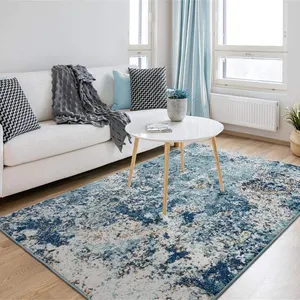 Modern Rugs Living Room Turquoise Blue Floor Rugs Oriental 7 X 10 Fuzzy Abstract Area Rugs