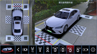 High Digital 3D Surround 360 derajat wide angle rotasi disesuaikan putaran HD cembung kaca spion mobil blind spot kamera