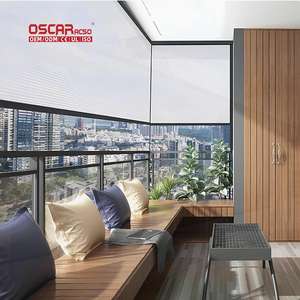 Toldos de Poliéster con Control Remoto que Mejoran la Apariencia, Protegen las Ventanas de la Tienda del Desgaste del Sol, Persiana <span class=keywords><strong>Enrollable</strong></span> - Product Image 1