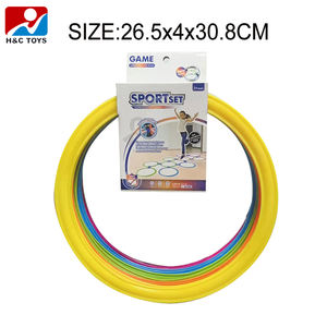 <span class=keywords><strong>Jeu</strong></span> de <span class=keywords><strong>marelle</strong></span> avec cercles colorés en tissu à cercles fixes, jouet éducatif sportif pour enfants - Product Image 4