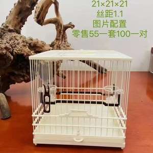 Cage à lapin et hamster en promotion, maison pour animaux facile à nettoyer avec tiroir et roulettes universelles - Product Image 6