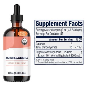 OEM özel etiket ashashandha damla ruh destek takviyesi W/ashashandha kök ekstresi - Product Image 2