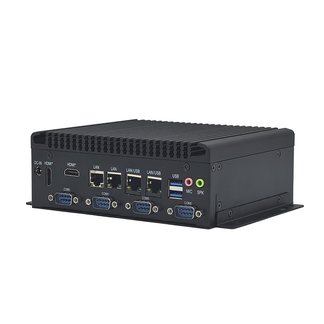 The Latest N100 Mini PC 2/3/4*RJ45_LAN NVME PCIE4.0 DDR4 Max 16GB 2.5 Network Industrial Computer