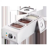 Machine de fusion de chocolat de taille personnalisée Machine de trempe de chocolat Machine de réchauffement de chocolat électrique commerciale automatique
