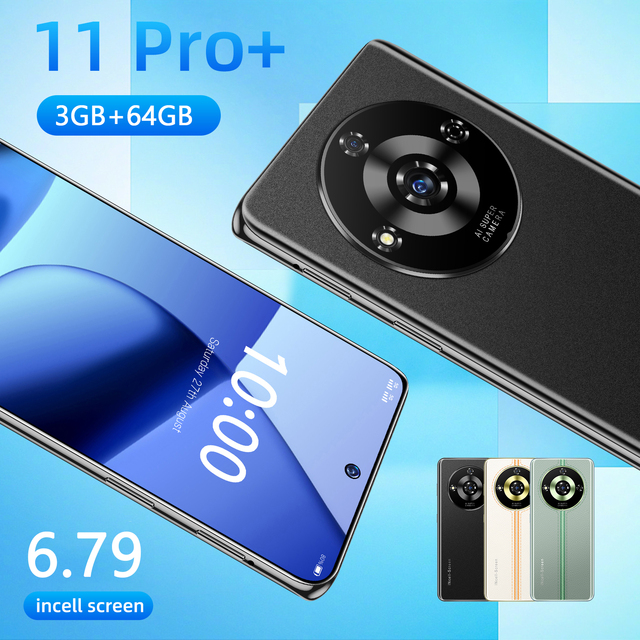 Original Brand New 4G Mobile Smartphone Smart Phone 6.8 Inch 3GB+64GB MTK6737 Quad Core Cheap Smart Telephone for Phone Cell
