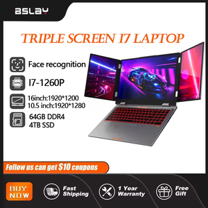 SZBOX portatile con Display triplo Intel I7 1260P da 16 pollici + 2*10.5 pollici schermo Windows 11 Pro WIFI6 RJ45 - Product Image 2