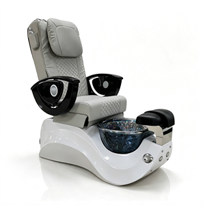 Sillón de Pedicura de Lujo, Eléctrico y Reclinable, de Cuero PU, con Bañera de Hidromasaje para Pies - Product Image 2