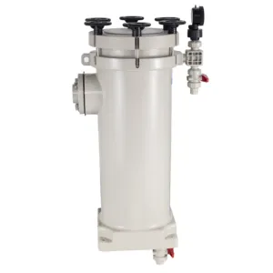 ML Series copper nickel electroplating resistant strong corrosive liquid filter housing