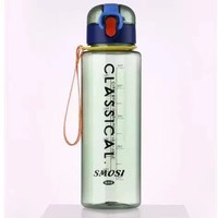 Botella de agua de plástico para viaje, termo deportivo para exteriores