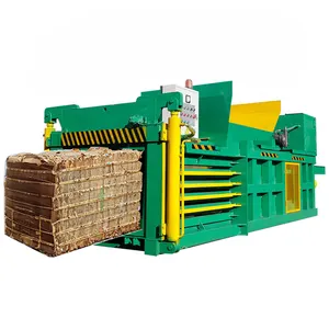 Hydraulic waste paper packer, used clothes and textile compress baler machine, plastic baler