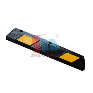 Zware 900Mm Garage Auto Stop Rubberen Stop Parkeerplaats Stoeprand Blokken Parking Stoeprand Parking Stoeprand Auto Parkeerwiel Stopper