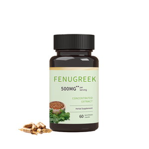 Natuurlijke Kruiden Fenegriek Zaden Extract <span class=keywords><strong>Capsules</strong></span> Biologische Fenegriek Capsule Voor Mannen Vrouwen - Product Image 1