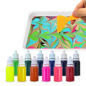 Khy Marbling Sơn Nghệ Thuật Kit Vẽ Ma Thuật Đá Cẩm Thạch Swirling Sơn 12 Màu Nước Marbling Sơn Nghệ Thuật Kit Cho Trẻ Em-Nghệ Thuật Và Hàng Thủ Công - Product Image 4