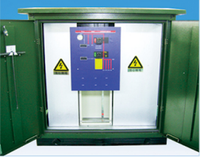 Bobine électrique extérieure de sous-station préfabriquée compacte industrielle de transformateur en trois phases