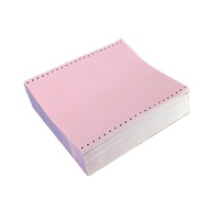 Personalizado 241 280mm x 9,5 "x 11" Formas continuas Papel NCR sin carbón Imagen azul 2PLY 3PLY Formas de papel sin carbón