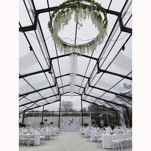 เต็นท์กระโจมอลูมิเนียมสำหรับงานอีเวนต์10X40งานแต่งงานเต็นท์กระโจมสำหรับงานเลี้ยงและงานแต่งขนาดใหญ่แบบโปร่งใส - Product Image 2