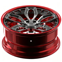 Vente flash pour Porsche Turbo S Sport 997 991 GT3 Chevrolet Corvette Z06 Jantes en alliage forgé 100 mm PCD 20 mm ET Nouvelles jantes