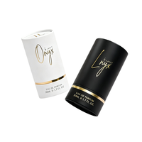 Tube en papier kraft recyclable personnalisé pour poudre libre, baume de soin, avec revêtement éponge verni, MOQ 30, emballage en papier