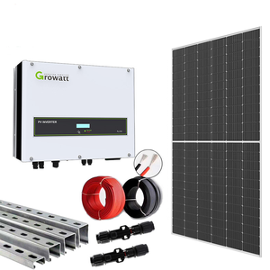 Sistema de Energía Solar Conectado a la Red de 5kw 5000 Vatios, Paneles Solares de 5000w para el Hogar - Product Image 2