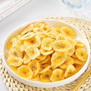 Rodajas de plátano liofilizadas premium Huaran, crujientes, chips de fruta natural, ideales para la elaboración de bebidas, como adorno para postres y repostería. - Product Image 3