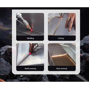 Système de contrôle Weihong 3 1 3000W Machine de soudage laser à fibre Soudage de précision Nouveau refroidissement par eau en acier inoxydable Mitsubishi - Product Image 4