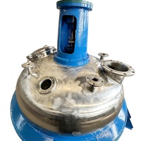 Réacteur à cuve agitée à double enveloppe de 2000 L, chauffage électrique, réacteur de réaction de résine agité, cuve de réaction en acier inoxydable, chaudière de réaction agitée