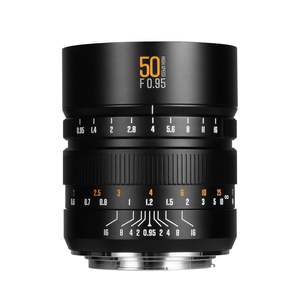 <span class=keywords><strong>Objectif</strong></span> portrait à grande ouverture Brightin Star 50mm F0.95 II plein format à mise au point manuelle pour montures E, Z et RF - Product Image 1