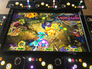 Mới đến 55 inch 8 người chơi cá bảng/Kungfu gấu trúc <span class=keywords><strong>3</strong></span> Cá Trò chơi hội đồng quản trị tùy chọn đồng tiền hoạt động Cá Trò chơi để bán - Product Image 6