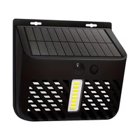 Lampe Solaire Anti-Moustiques 2-en-1 Shingel IP65 LED avec Détecteur de Mouvement et Certifiée ROHS, Éclairage Mural Solaire de Jardin