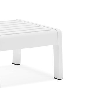 عينة مجانية طاولة قهوة بلاستيكية مستطيلية سوداء خارجية طاولة مركزية للأريكة لحديقة شرفة حمام السباحة - Product Image 6