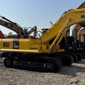 Excavatrice Komatsu PC360-8 à bas prix, grande excavatrice d'origine japonaise d'occasion, 36 tonnes, en stock avec EPA/CE, fiable - Product Image 1