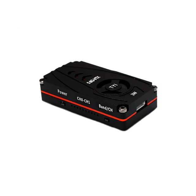Standard-5.8G 3W High-Power Heat Dissipation Direct-Plug Interface FPV UAV High-Definition Analog Image Transmitter